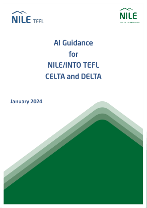 NILE/INTO TEFL CELTA 和 DELTA 的人工智能指导